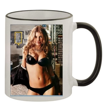 Fergie 11oz Colored Rim & Handle Mug