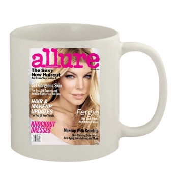 Fergie 11oz White Mug