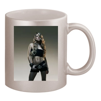 Fergie 11oz Metallic Silver Mug