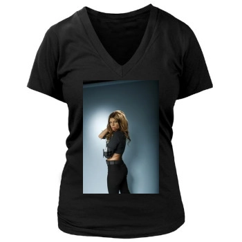 Fergie Women's Deep V-Neck TShirt