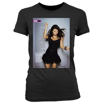 Fergie Women's Junior Cut Crewneck T-Shirt