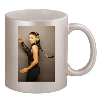 Fergie 11oz Metallic Silver Mug