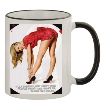 Fergie 11oz Colored Rim & Handle Mug