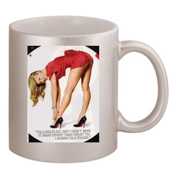 Fergie 11oz Metallic Silver Mug