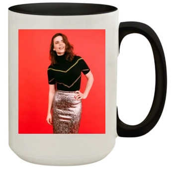 Hayley Atwell 15oz Colored Inner & Handle Mug