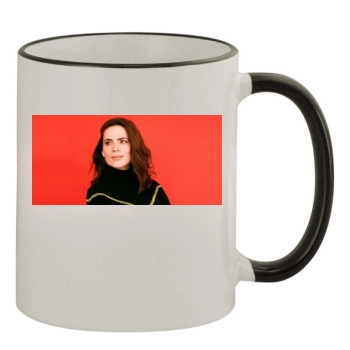 Hayley Atwell 11oz Colored Rim & Handle Mug