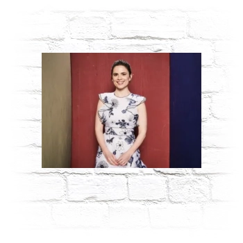 Hayley Atwell Metal Wall Art