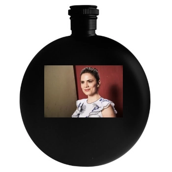 Hayley Atwell Round Flask