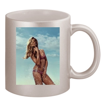 Heidi Klum 11oz Metallic Silver Mug