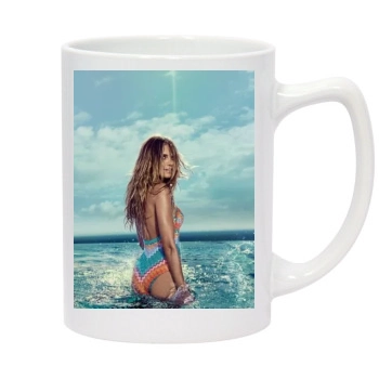 Heidi Klum 14oz White Statesman Mug