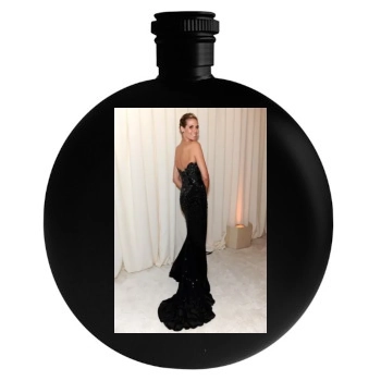 Heidi Klum Round Flask