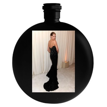 Heidi Klum Round Flask