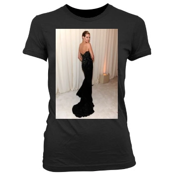 Heidi Klum Women's Junior Cut Crewneck T-Shirt