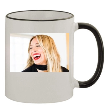 Hilary Duff 11oz Colored Rim & Handle Mug