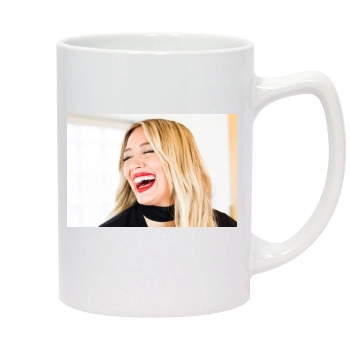 Hilary Duff 14oz White Statesman Mug