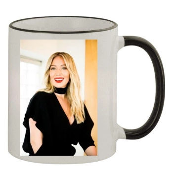 Hilary Duff 11oz Colored Rim & Handle Mug