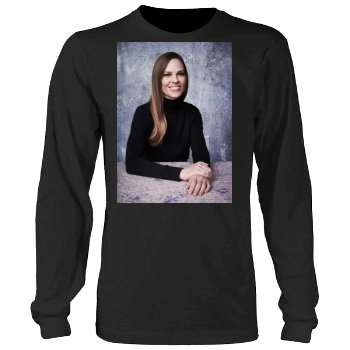 Hilary Swank Men's Heavy Long Sleeve TShirt