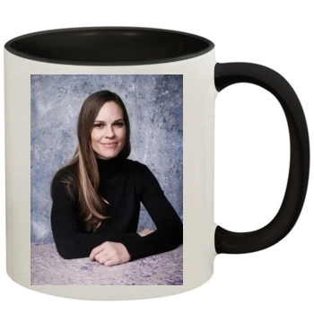 Hilary Swank 11oz Colored Inner & Handle Mug