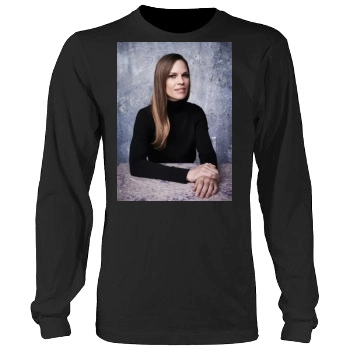 Hilary Swank Men's Heavy Long Sleeve TShirt