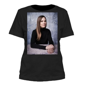 Hilary Swank Women's Cut T-Shirt