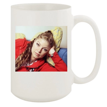 Fergie 15oz White Mug