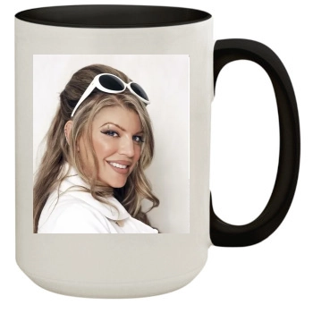 Fergie 15oz Colored Inner & Handle Mug