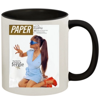 Fergie 11oz Colored Inner & Handle Mug