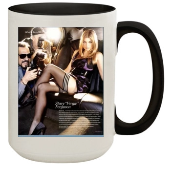 Fergie 15oz Colored Inner & Handle Mug