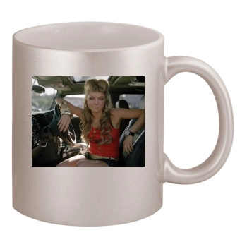 Fergie 11oz Metallic Silver Mug