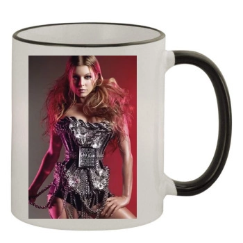 Fergie 11oz Colored Rim & Handle Mug