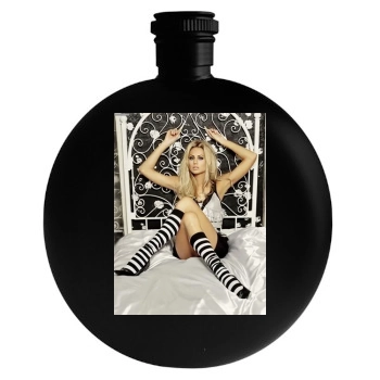 Stacy Keibler Round Flask