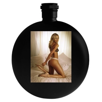 Stacy Keibler Round Flask