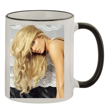 Stacy Keibler 11oz Colored Rim & Handle Mug