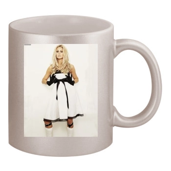 Stacy Keibler 11oz Metallic Silver Mug