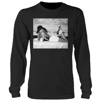 Stacy Keibler Men's Heavy Long Sleeve TShirt