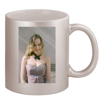 Abbie Cornish 11oz Metallic Silver Mug