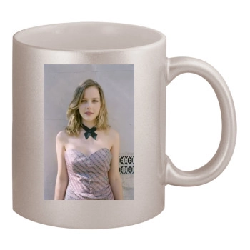 Abbie Cornish 11oz Metallic Silver Mug