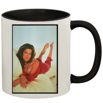 Stephanie Seymour 11oz Colored Inner & Handle Mug