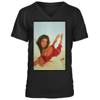 Stephanie Seymour Men's V-Neck T-Shirt