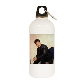 Al Pacino White Water Bottle With Carabiner