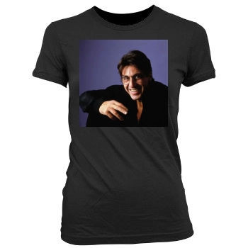 Al Pacino Women's Junior Cut Crewneck T-Shirt