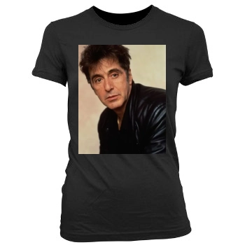 Al Pacino Women's Junior Cut Crewneck T-Shirt