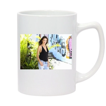 Alessandra Ambrosio 14oz White Statesman Mug