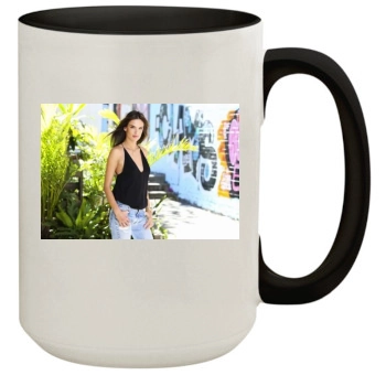 Alessandra Ambrosio 15oz Colored Inner & Handle Mug