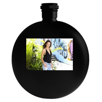 Alessandra Ambrosio Round Flask