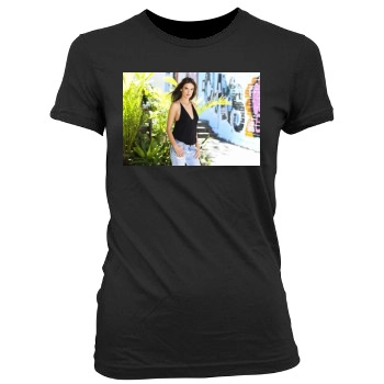 Alessandra Ambrosio Women's Junior Cut Crewneck T-Shirt