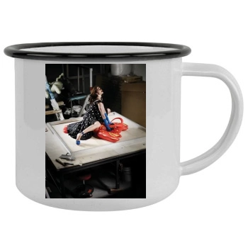 Stephanie Seymour Camping Mug