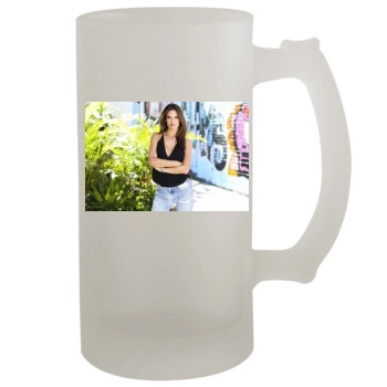 Alessandra Ambrosio 16oz Frosted Beer Stein