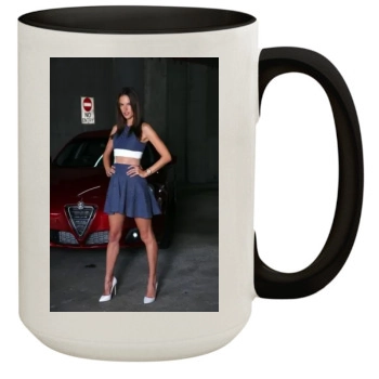 Alessandra Ambrosio 15oz Colored Inner & Handle Mug