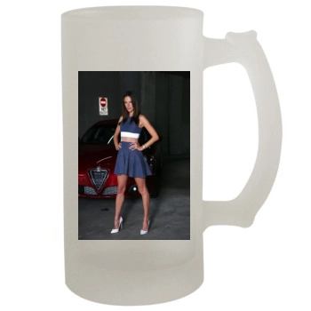 Alessandra Ambrosio 16oz Frosted Beer Stein